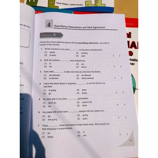 Topical Grammar Practice 1-6