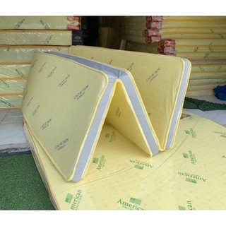 Nệm cao su non american gấp 3 dày 10cm đủ size