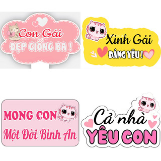 Hashtag cầm tay chụp ảnh sinh nhật cho bé tuổi mèo, hashtag check in