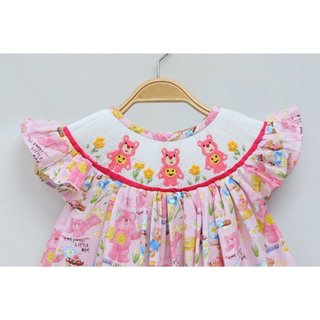 ĐẦM SMOCK GẤU HOA