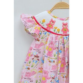 ĐẦM SMOCK GẤU HOA