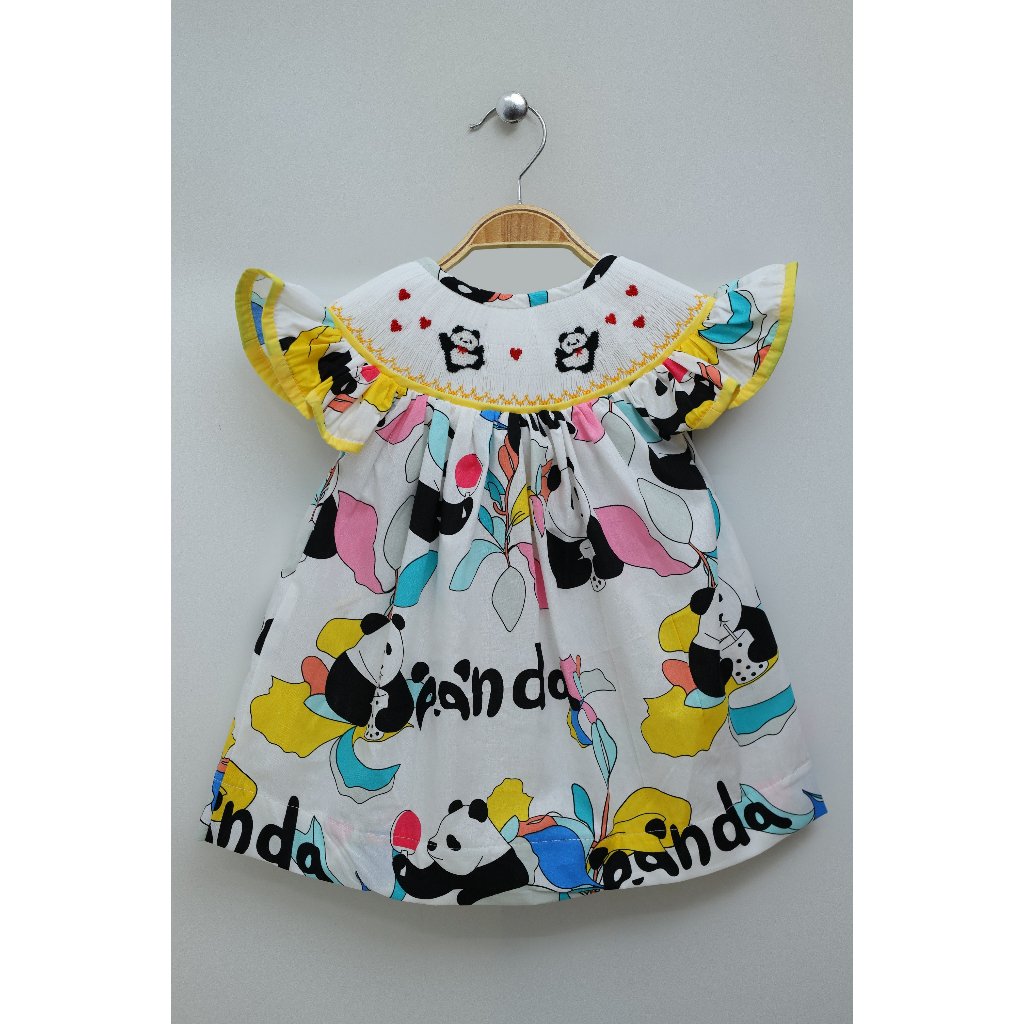 ĐẦM SMOCK GẤU TRÚC