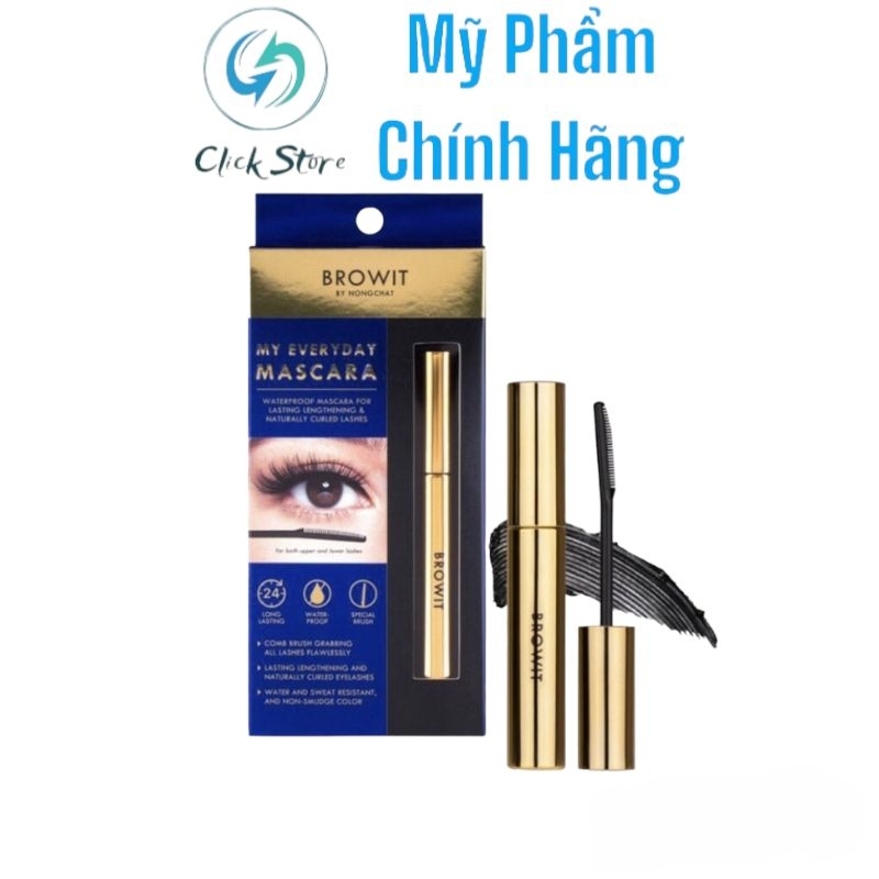 Chuốt dài dày cong mi browit Nongchat Thái Lan chính hãng