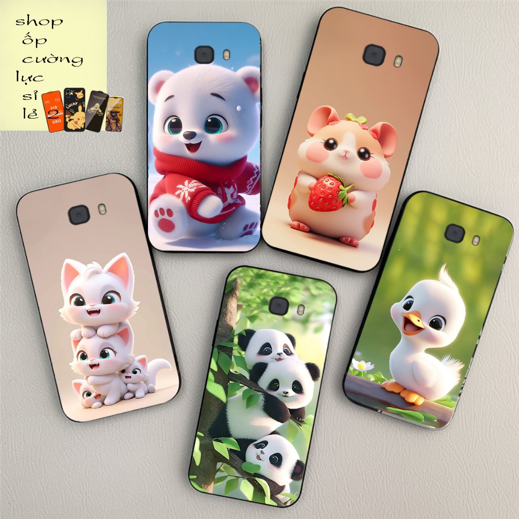 ốp lưng Samsung c9 / c9 pro / a9 / a9 pro in hình con vật dễ thương