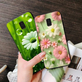 Ốp lưng Samsung a6 2018 / ss a6 plus / ss j8 in hình hoa cúc họa mi