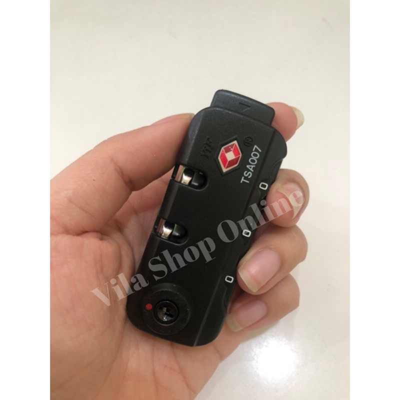 Khoá mật mã 3 số TSA cho vali (kèm ốc)