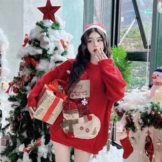 Áo len kiểu, áo len phụ kiện diện noel ,diện tết hàng qc cao cấp