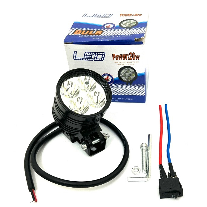 Đèn Led Trợ Sáng L4 Ngắn 3 Chế Độ.Full Phụ Kiện,Bảo Hành 1 Năm Siêu Bền Hot 2024