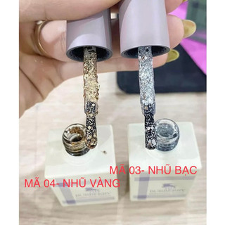 Sơn nhũ burberry, sơn gel nhũ cánh to hạt to burberry