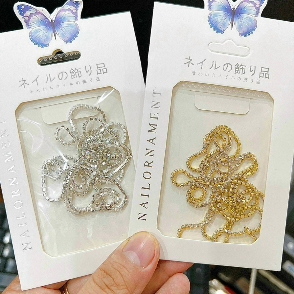 Đá dây gắn móng, đá dây trang trí móng, đá dây làm nail