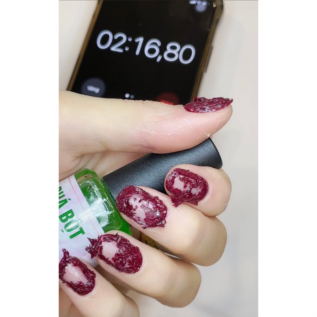 Phá bột phá gel 2in1, dung dịch phá bột phá gel, nước phá gel phá bột
