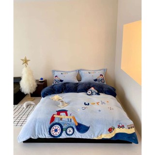 Bộ nỉ thêu 5D hàng cao cấp đủ size gồm 5 món