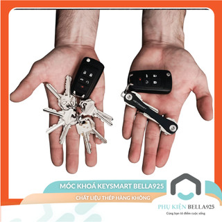 Móc chìa khóa KeySmart Bella925 móc khóa đa năng thông minh chất liệu nhôm cao cấp