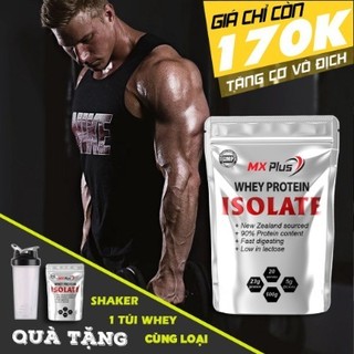 (Tặng bình lắc) COMBO 2 túi Whey Isolate Protein MX Plus (40 serving) - Tăng Cơ Giảm Mỡ