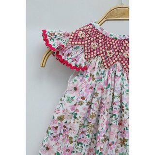 ĐẦM SMOCK HOA NHÍ