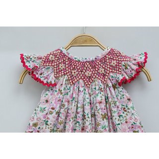 ĐẦM SMOCK HOA NHÍ