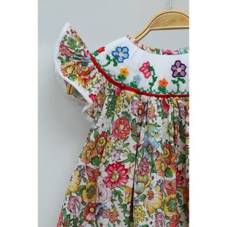 ĐẦM SMOCK HOA NHÍ