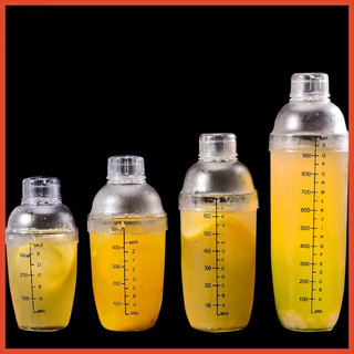 Bình lắc pha chế shaker nhựa 350ml - 530ml - 700ml
