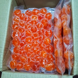  Lòng đỏ trứng vịt muối vỉ 10 quả trứng 13g - 14g 