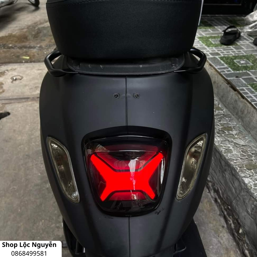 Đèn hậu X Vespa hiệu ứng siêu chất