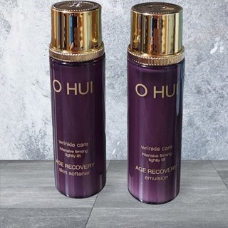 Cặp nước hoa hồng + sữa dưỡng Ohui tím 20ml
