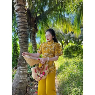 SET LAM CỔ TÀU , NÚT SÒ , TAY BÍ , LỤA MANGO