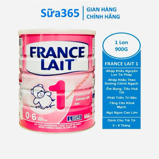 Sữa France Lait 1_900gr - Dành cho trẻ từ 0 đến 6 tháng tuổi - Date luôn mới