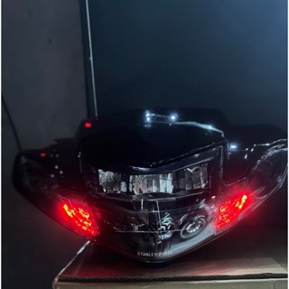 Pha đèn 2 Tầng DNC zinpat sirius Pro Led _mica hãng lắp ốp sihello - (Tặng Bóng Demi  + Jack demi)