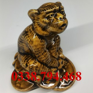 Tượng 12 con giáp gốm sứ Bát Tràng - Tuổi Thân
