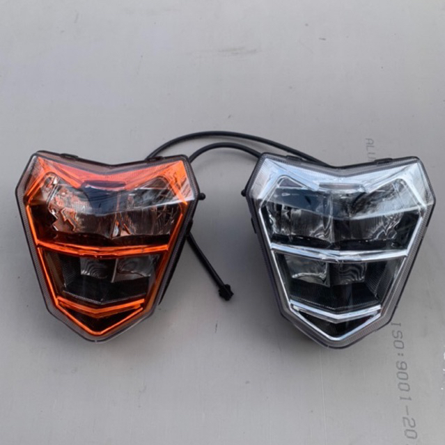 Đèn Led Zinpat 2 tầng xe điện xmen đen khói( DC 12v)