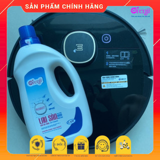 Nước lau sàn cho Robot hút bụi lau nhà - nano bạc, sả chanh phù hợp với mọi loại robot Orenji 1L