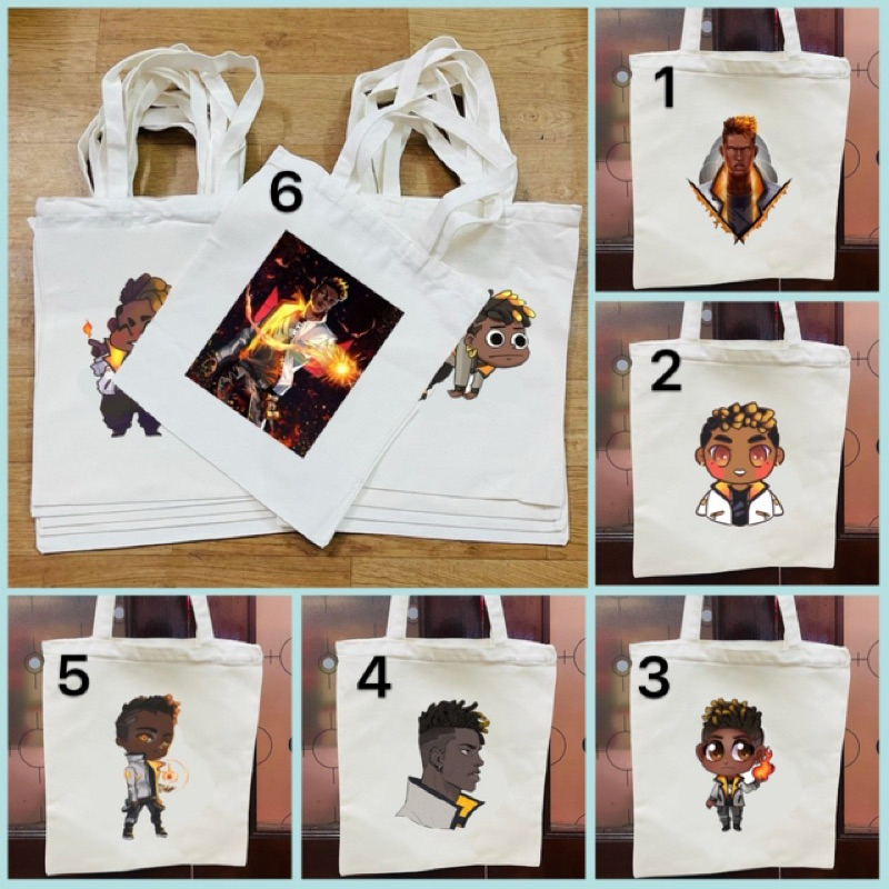 Túi hình Phoenix valorant / túi tote game valorant Phoenix