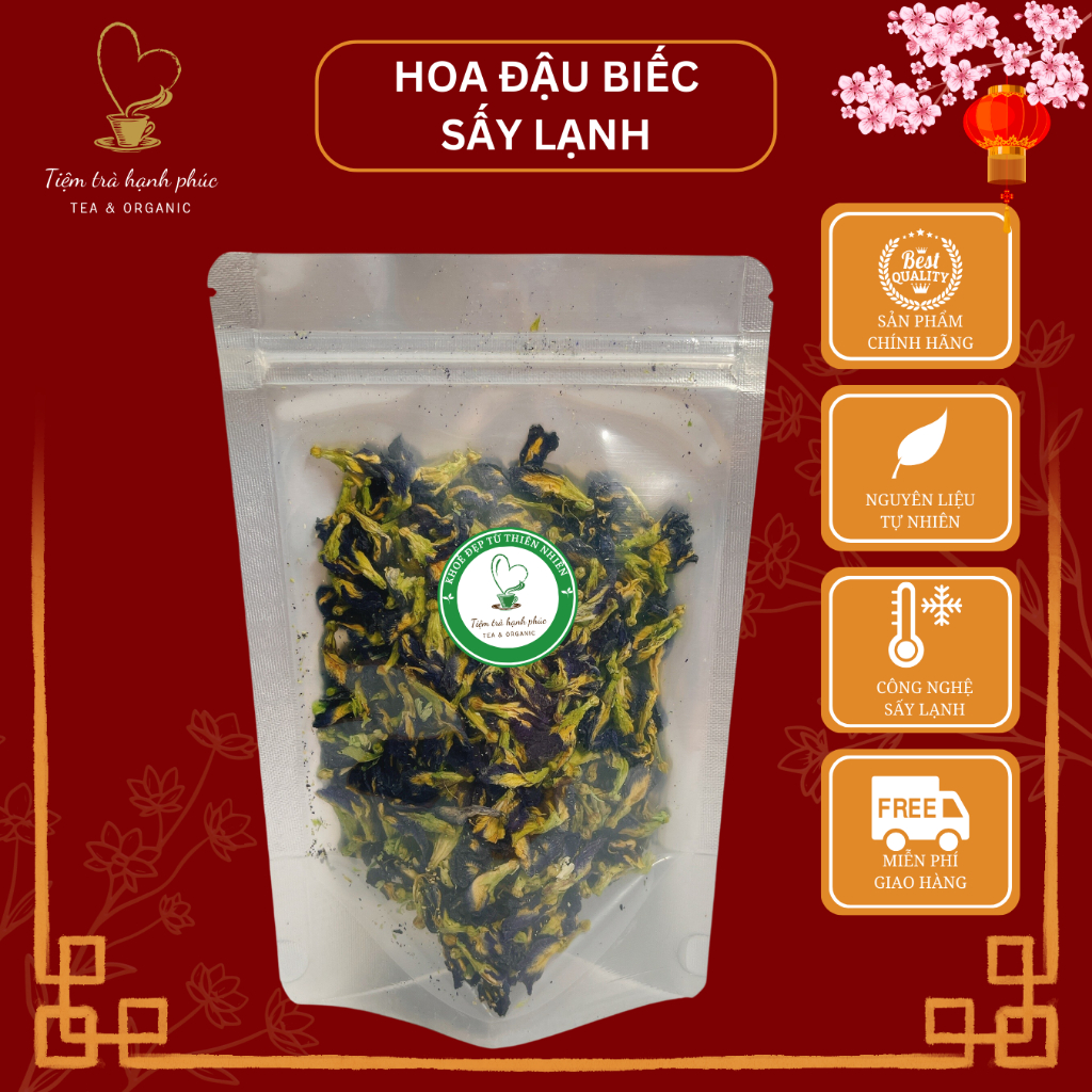 Organic - Loại 1 - Nguyên Bông, màu xanh tươi - Có hút ẩm, Trà Tea Nước Trà Chè Sen