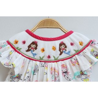 ĐẦM SMOCK NÀNG TIÊN CÁ