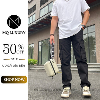 Quần Jogger Kaki - JG4 Quần Jogger Kaki Nam, Quần Túi Hộp Chất Vải Kaki Co Giãn MQ LUXURY 79