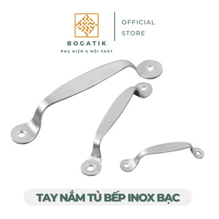 Tay nắm cửa tủ ngăn kéo tay nắm tủ bếp chất liệu thép không gỉ hiện đại và tối giản