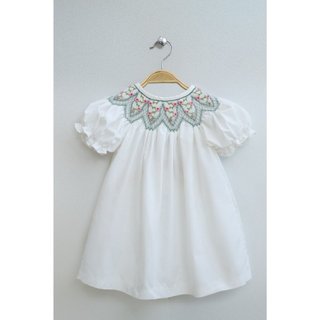 Đầm smock vip hoa nhí
