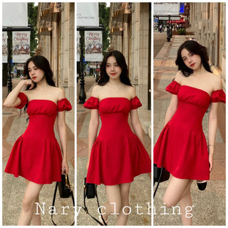 Đầm nữ thiết kế mặc được nhiều kiểu có mút ngực, váy 2 lớp