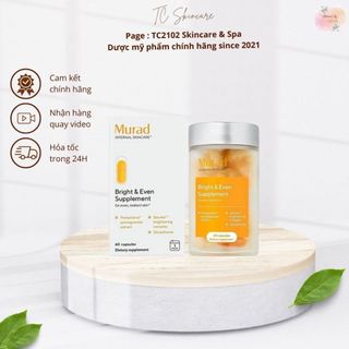Viên uống chống nắng & dưỡng trắng da murad 60 viên mẫu mới