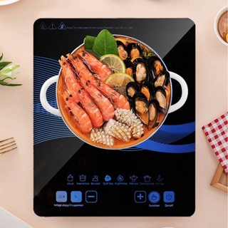 Bếp từ cảm ứng mặt kính cường lực , bếp điện từ chế độ tự ngắt, hẹn giờ tiết kiệm điện