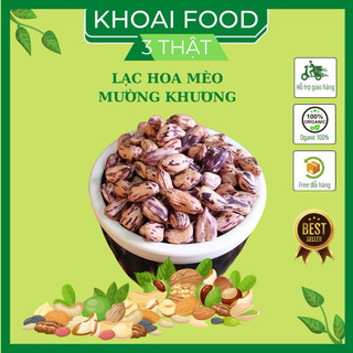 Lạc hoa mèo Mường Khương - lạc nhân 1kg / đậu phộng vằn bóc tay thủ công của người dân tộc Pa Dí Tây Bắc