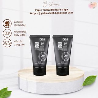 Kem chống nắng dermaesthetics dbh spf 50+/pa+++ egf uv shield