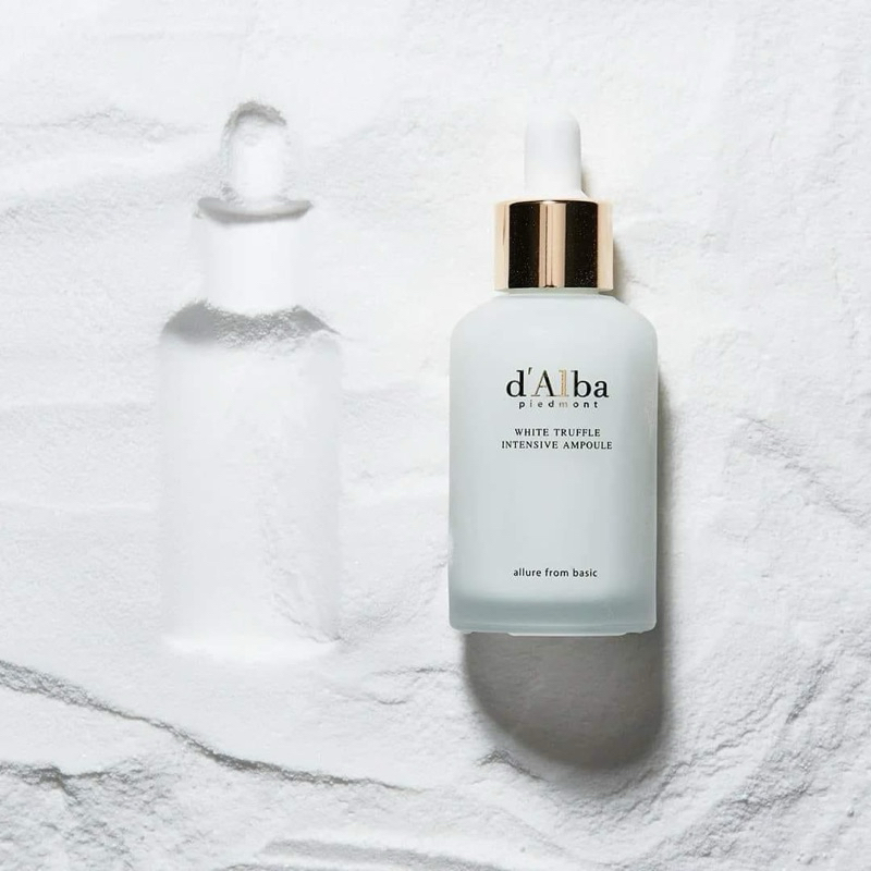 (ĐỌC MÔ TẢ)D'Alba White Truffle Intensive Ampoule 50ML Tinh chất dưỡng da chuyên sau chiết xuất Nấm Truffle trắng 50ml