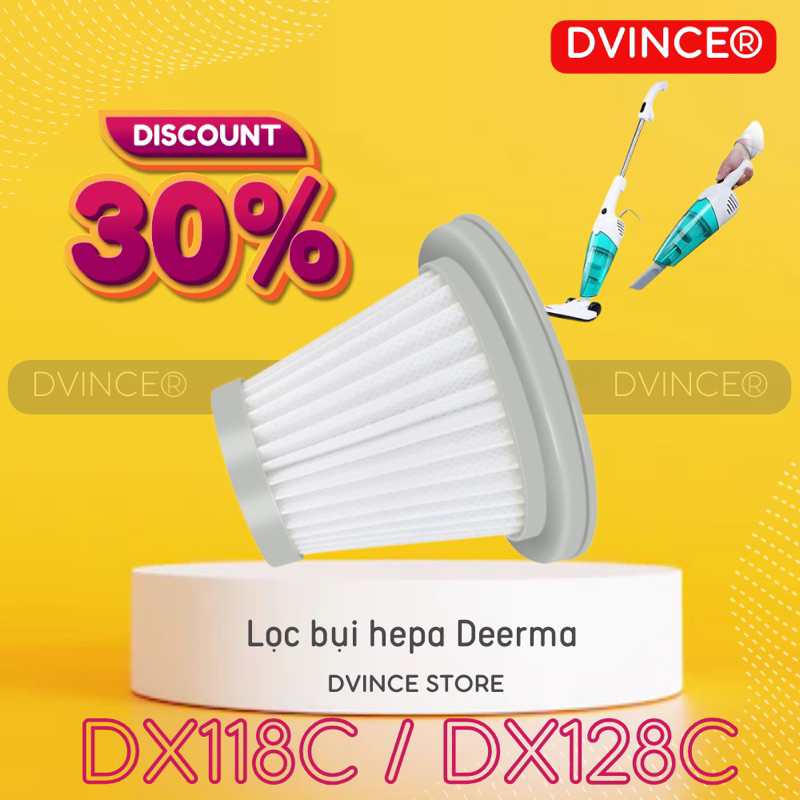 Lõi lọc bụi HEPA DEERMA DX118C / DEERMA DX128C | DVINCE Store