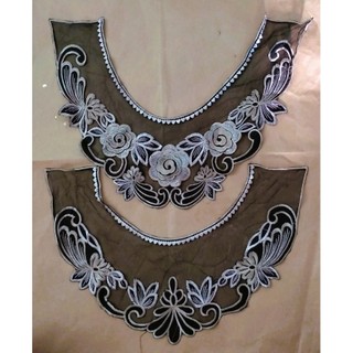 cổ thêu trang trí( truoc+sau)