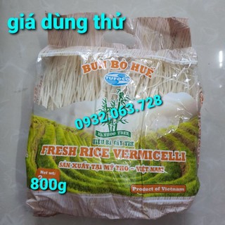 800g sợi bún bò huế hiệu ba cây tre