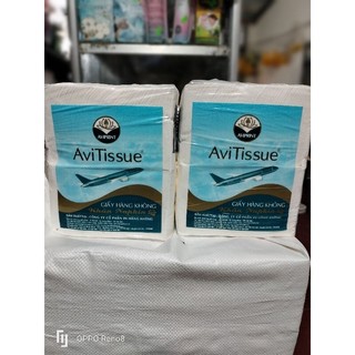 Giấy ăn napkin hàng không, kích thước 23*23cm, giấy siêu dai và mềm mịn