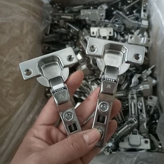 Bản lề giảm chấn,bản lề cánh tủ,tủ bếp hafele inox không rỉ 304