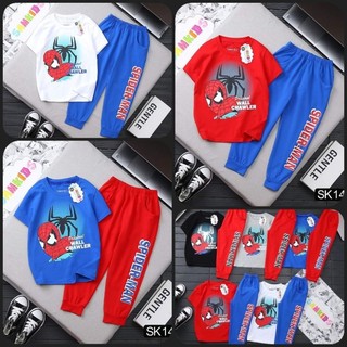 Bộ Quần Áo Trẻ Em Dài Người Nhện Spiderman Samkids