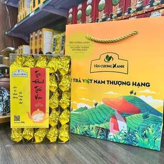 Trà đinh tân cương tiến vua 250g - trà ấm - chè thái nguyên chính hãng tân cương xanh thương hiệu cúp vàng uy tín